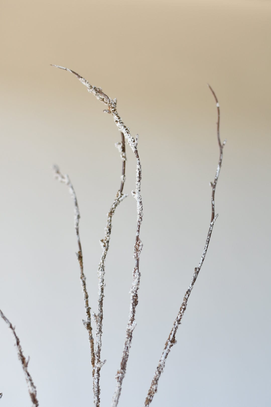 40" Faux Brown/White Twig Branch Stem